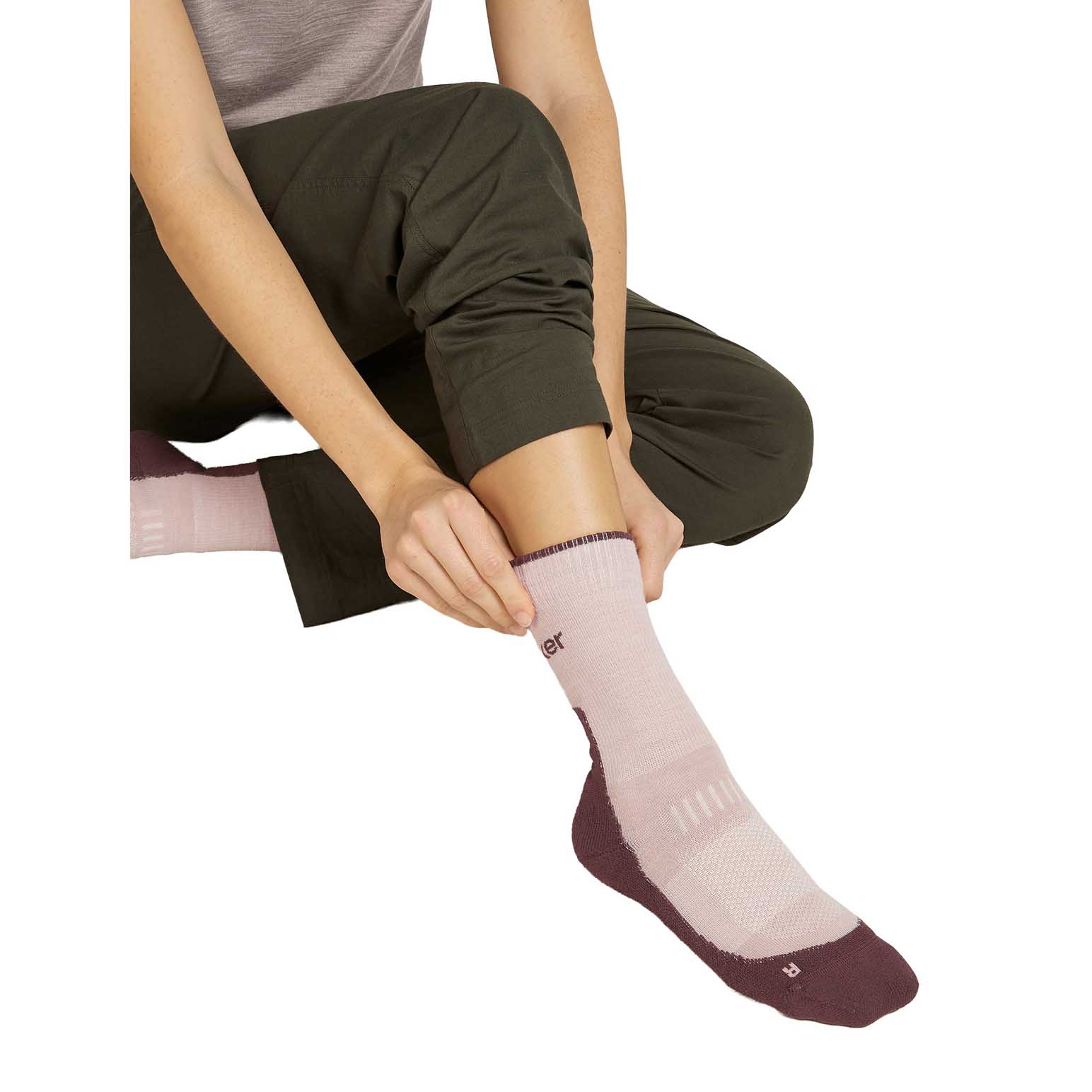 Icebreaker W Merino Hike+ Light Crew